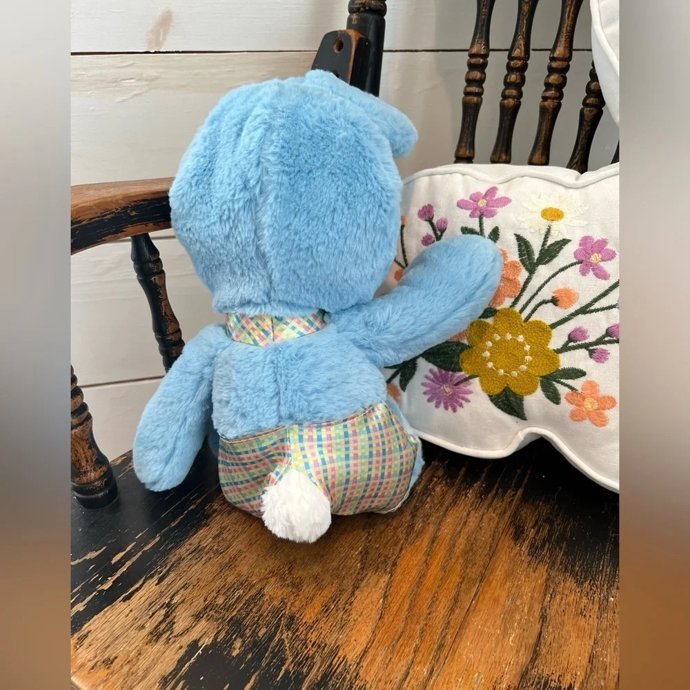 Disney Mickey Mouse Blue Bunny Plush stuffed animal, Easter, EUC, holiday